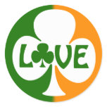 Fort Collins St Patricks Day Parade Round Sticker