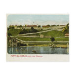 Fort Mackinac from the Harbour Vintage
