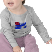 Fort Mercer Waving Flag Tshirt