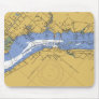 Fort Myers, Florida Nautical Harbor Chart Mousepad