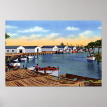 Fort Pierce Florida Shrimp Fleet Posters