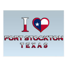 Fort Stockton, Texas Postcard