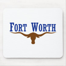 Fort Worth Flag Mousepad