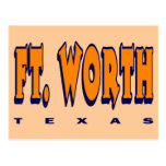 FORT WORTH, TEXAS POST CARD