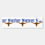 Fort Worth, Texas, United States Bumper Sticker