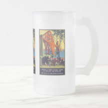 Forth Bridge - Vintage Travel Poster Art Mug