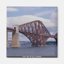 Forth Rail Bridge, Scotland Fridge Magnets
