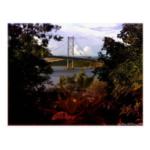 Forth Road Bridge Postcard