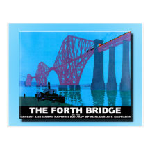 Forth Road Bridge Postcard