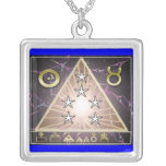 fortuna minor geomantic custom necklace