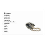 Fortune Cookie Pearls Business Card Templates