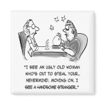 Fortune Teller Cartoon magnets