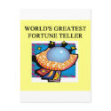 fortune teller design postcards