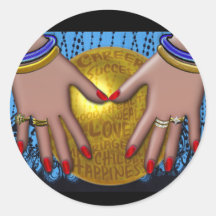 Fortune Teller (Round Stickers)