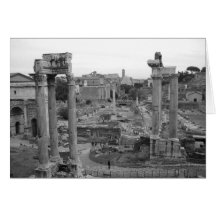 Forum Romanum Greeting Card