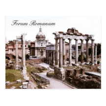 Forum Romanum, Rome, Italy Post Card