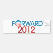 Forward 2012 bumper stickers