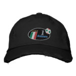 Forza Azzuri black logo version ladies cap embroidered hats