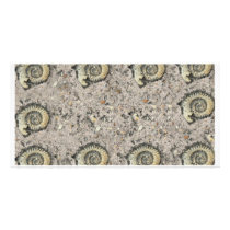 fossil background photo card