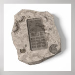 Fossil push-button mobile mhone poster