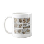 FOSSILIZED MAMMAL VERTEBRA COFFEE MUGS
