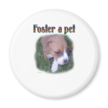 Foster a pet fridge magnet