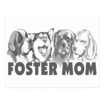 Foster Mum (dogs) Post Cards