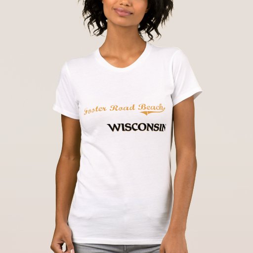 Foster Road Beach Wisconsin Classic T-shirt