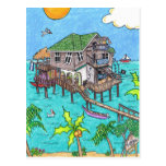 Foster's bar and Grill Postcard