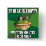 Foul Bachel Frog Empty Fridge buttons
