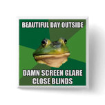 Foul Bachelor Frog Beautiful Day buttons