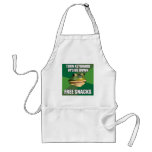 Foul Bachelor Frog Free Snscks aprons