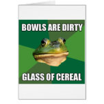 Foul Bachelor Frog Glass of Cereal cards