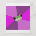 Foul Bachelorette Frog Advice Animal Meme Personalised Flyer