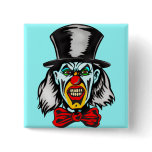 Foul Evil Clown buttons