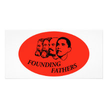 Founding Fathers Custom Photo Card