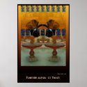 Fountain 01 Touch by Talisbird artist Anjo Lafin posters