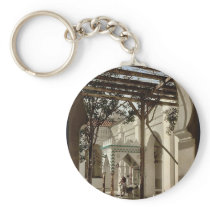 Fountain in Mosque of El Kebir, Algiers, Algeria v Keychain
