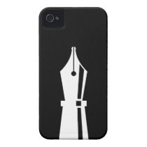 ‘Fountain Pen’ Pictogram iPhone 4 Case