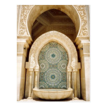 fountain post card