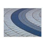Fountain tile curves post card