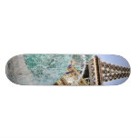 Fountains Eiffel Towers Custom Skate Board