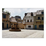 Fountains In Old Town Cards