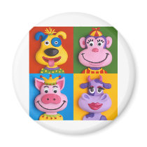 Four Animal Faces