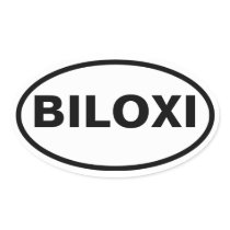 FOUR Biloxi Oval Sticker