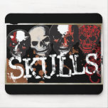 Four Bloody Skulls Scary usepad