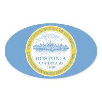 FOUR Boston Flag Sticker