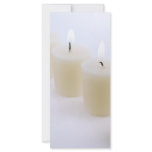 four candles personalized rack card