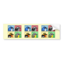 Four Colour Warblers