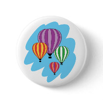 Four Colourful Hot Air Balloons